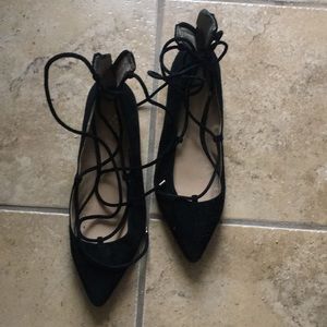 Vince camuto strappy flats